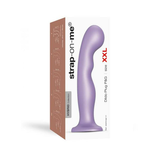Strap-on-me Dildo Plug P&g Xxl Metallic Lilac