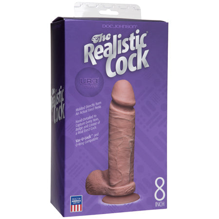 The Realistic Cock Ur3 W/balls 8 Carmel