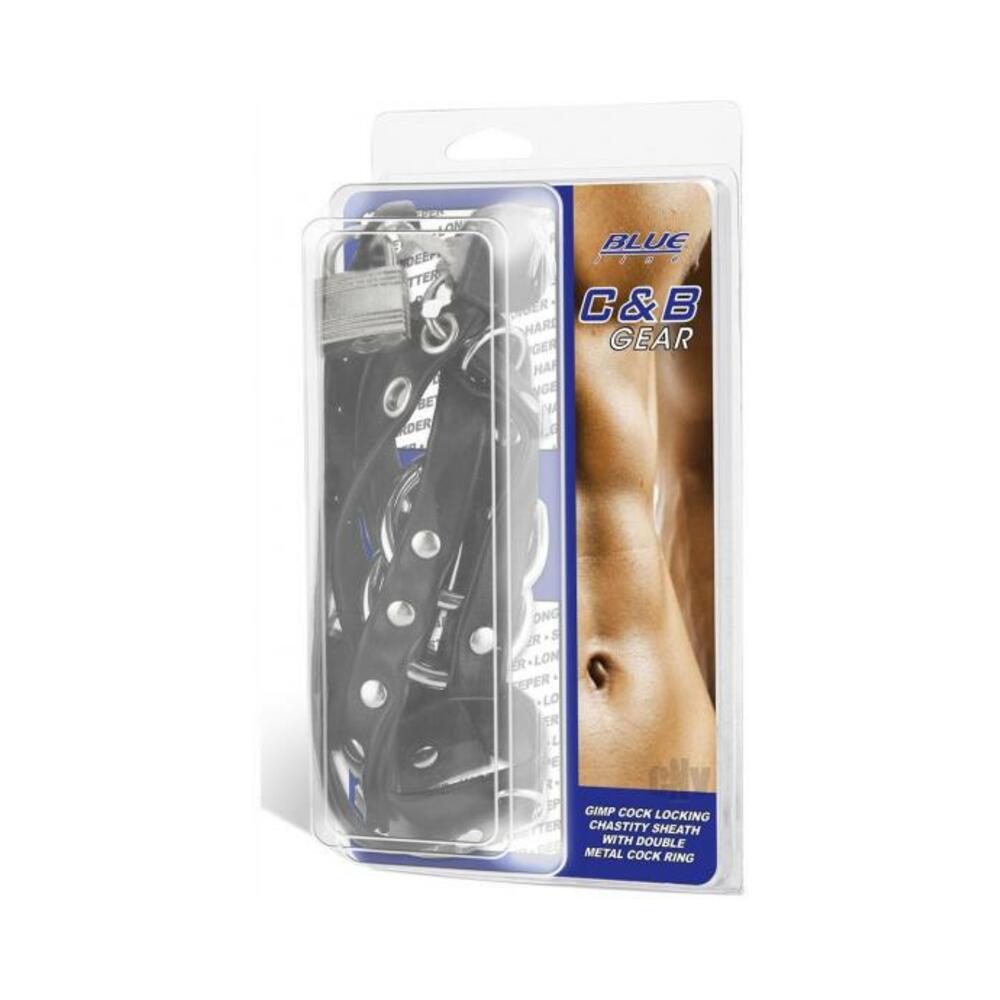 Cb Gear Gimp Chastity Sheath W/dbl Cring