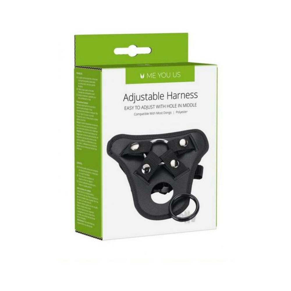 Me You Us Adjustable Harness Black