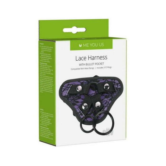 Me You Us Adjustable Harness Purple