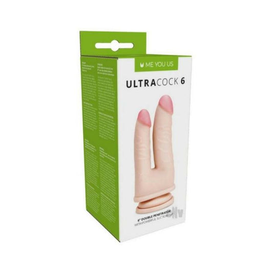 Myu Ultra Cock Double Pen 6 Vanilla