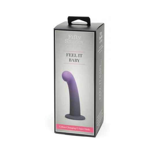 Fifty Shades Of Grey Feel It Baby Colour-changing G-spot Dildo