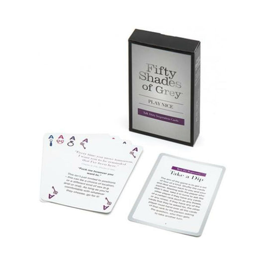 Fifty Shades Of Grey Play Nice Talk Dirty Card Game