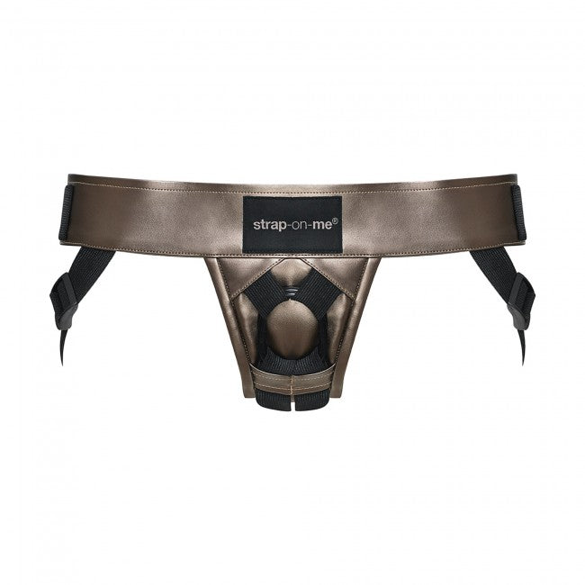 Strap-On-Me Leather Harness Curious
