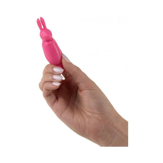 Neon Lil Rabbit Pink Bullet Vibrator