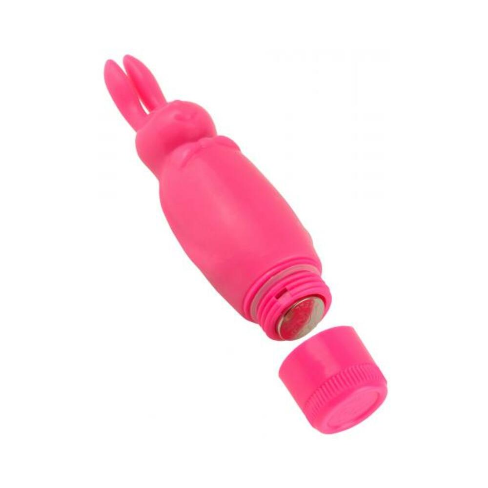 Neon Lil Rabbit Pink Bullet Vibrator