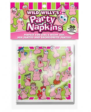 Wild Willy's Party Napkins