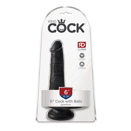 Kc 6 Cock W/balls Black