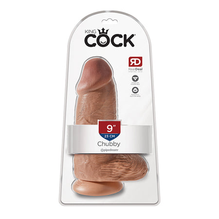 King Cock 9 Chubby - Tan