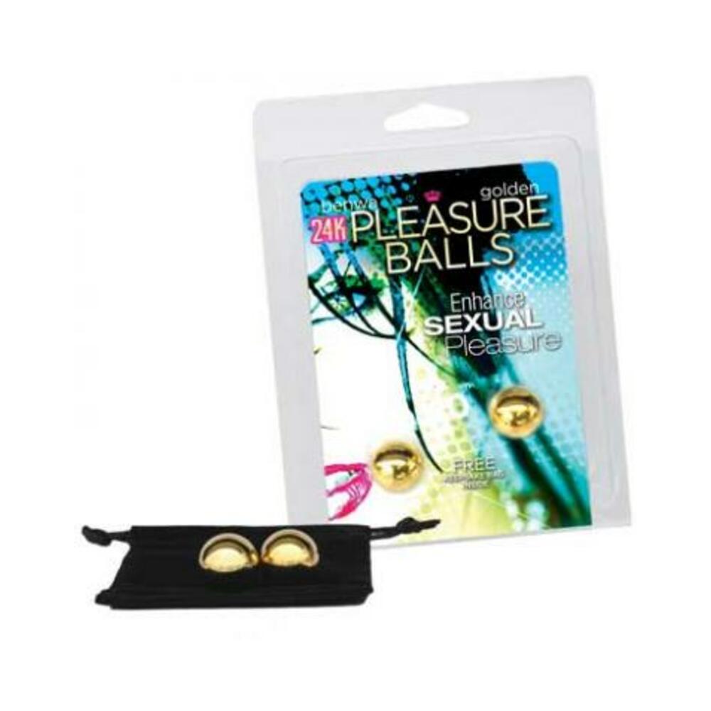 Crazy Girls Wanna Be Excited 24K Golden Pleasure Balls