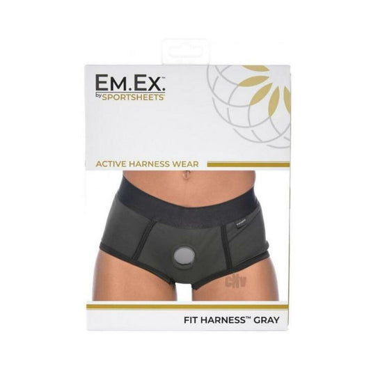 Em Ex Fit Harness Small Gray