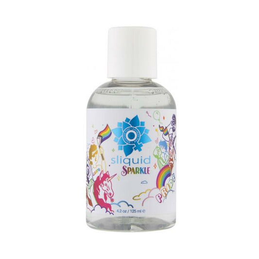 Sliquid Naturals Sparkle Pride Water Based Lube - 4.2 Oz