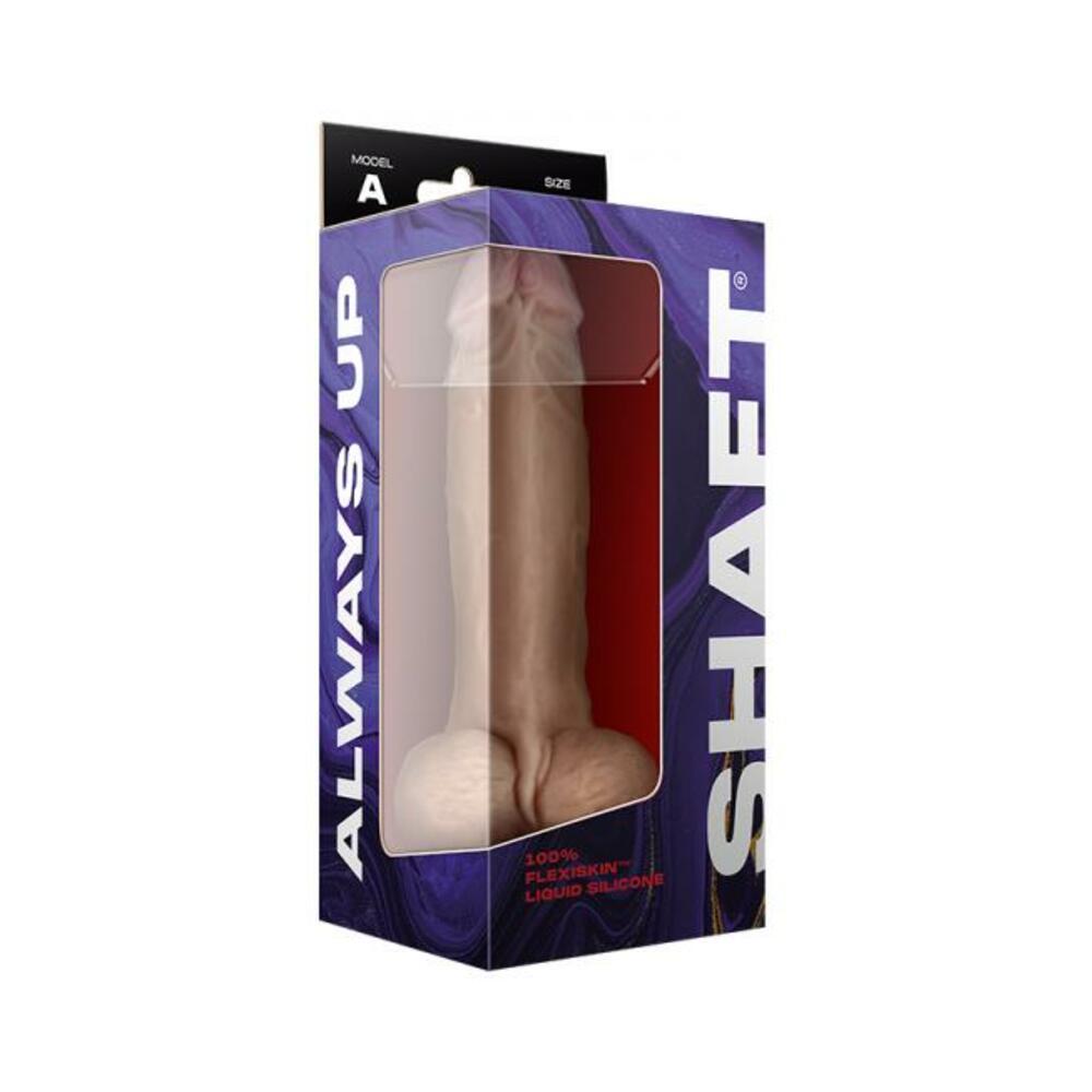 Shaft Model A Liquid Silicone Dong With Balls 9.5 In. Pine