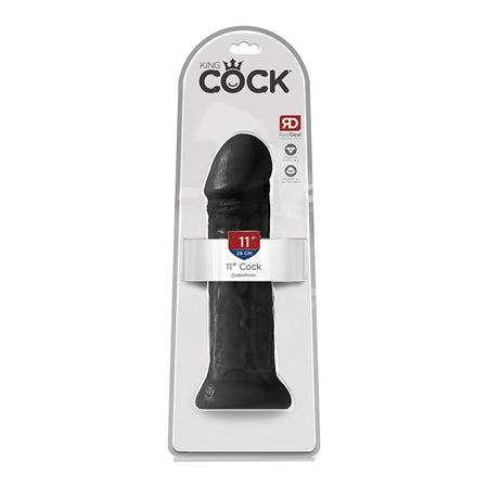 King Cock 11in Cock Black