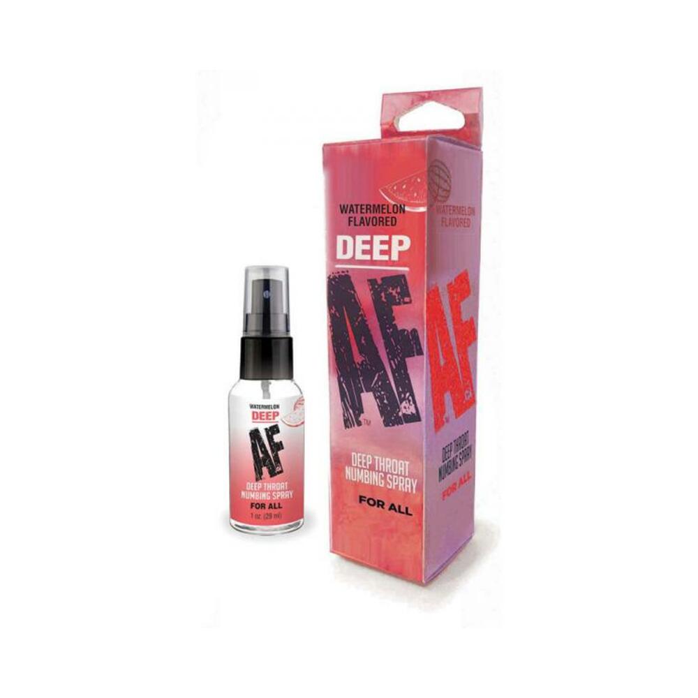 Deep Af Watermelon Flavored Deep Throat Numbing Spray 1 Oz.