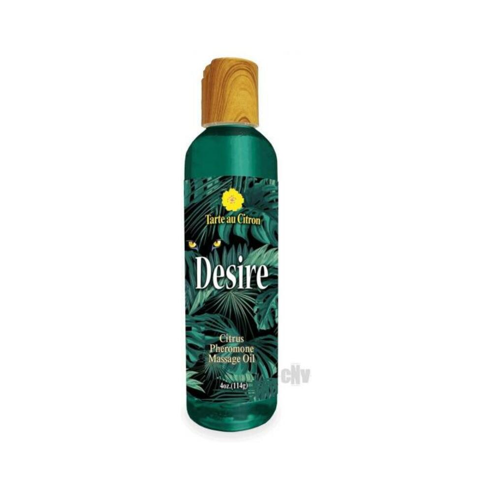 Desire Pheromone Massage Oil Citrus 4 Oz.