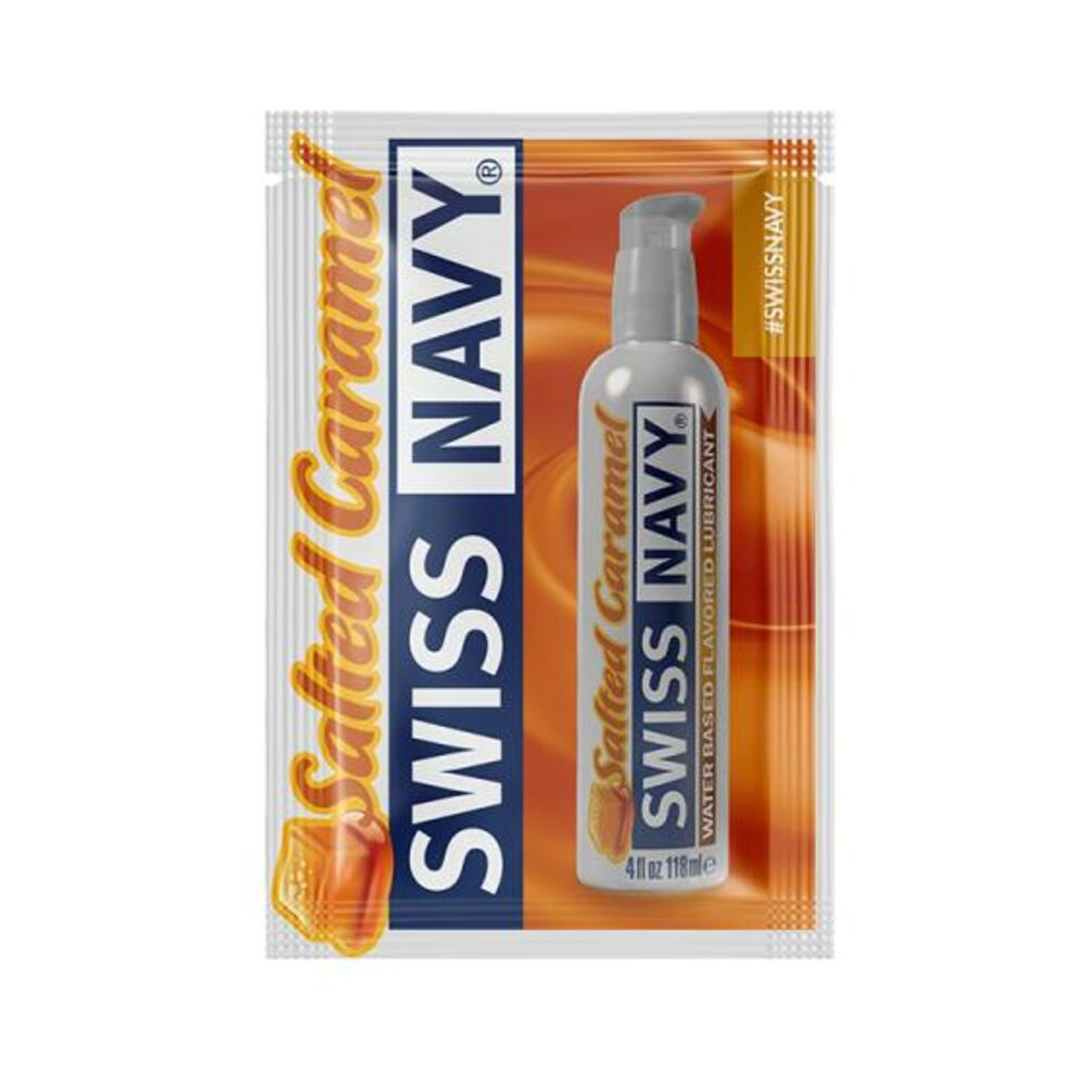 Swiss Navy Salted Caramel Flavored Lubricant 5 Ml