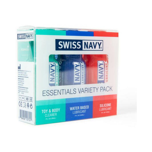 Swiss Navy Essentials Variety Pack 1 Oz.