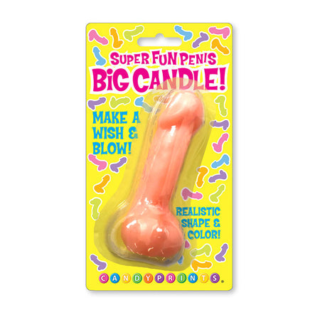 Super Fun Big Penis Candle - Flesh
