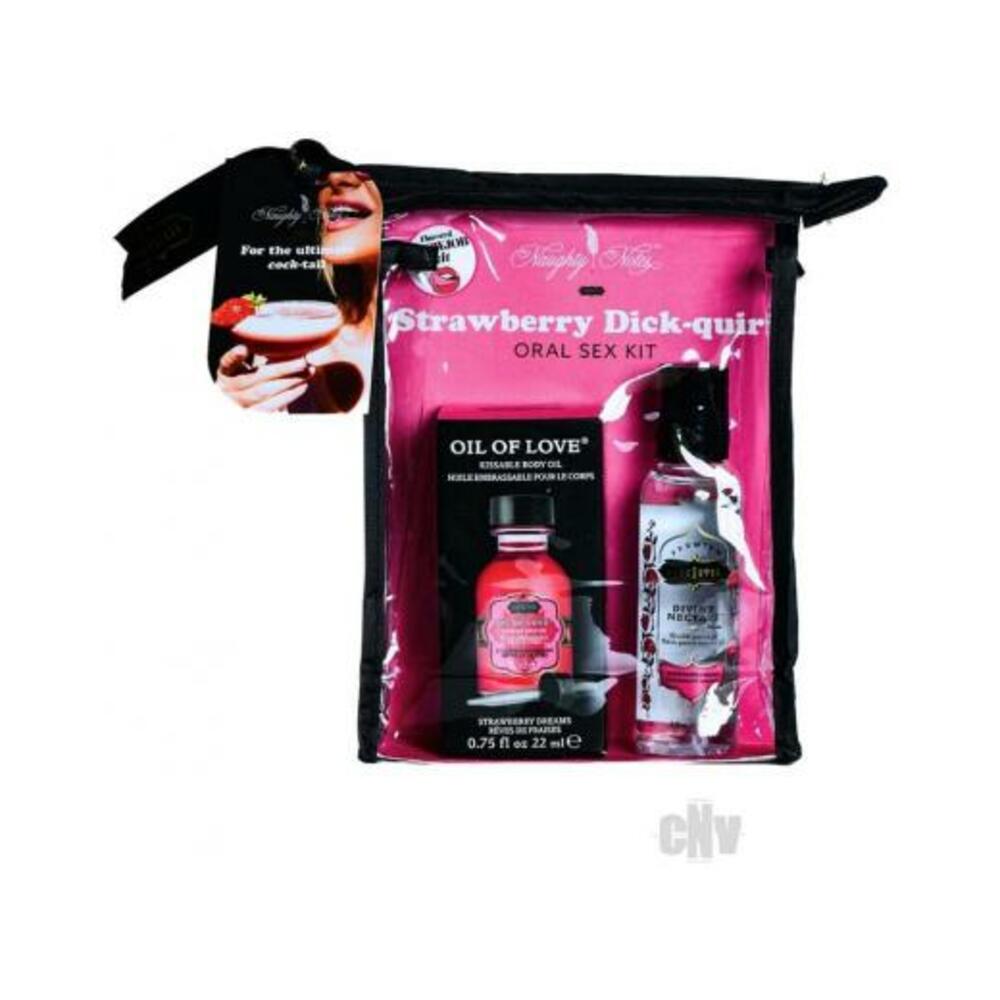 Kama Sutra Strawberry Dick-quiri Flavored Oral Sex Kit