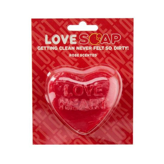 S-line Heart Soap - Love Heart - Rose Scented