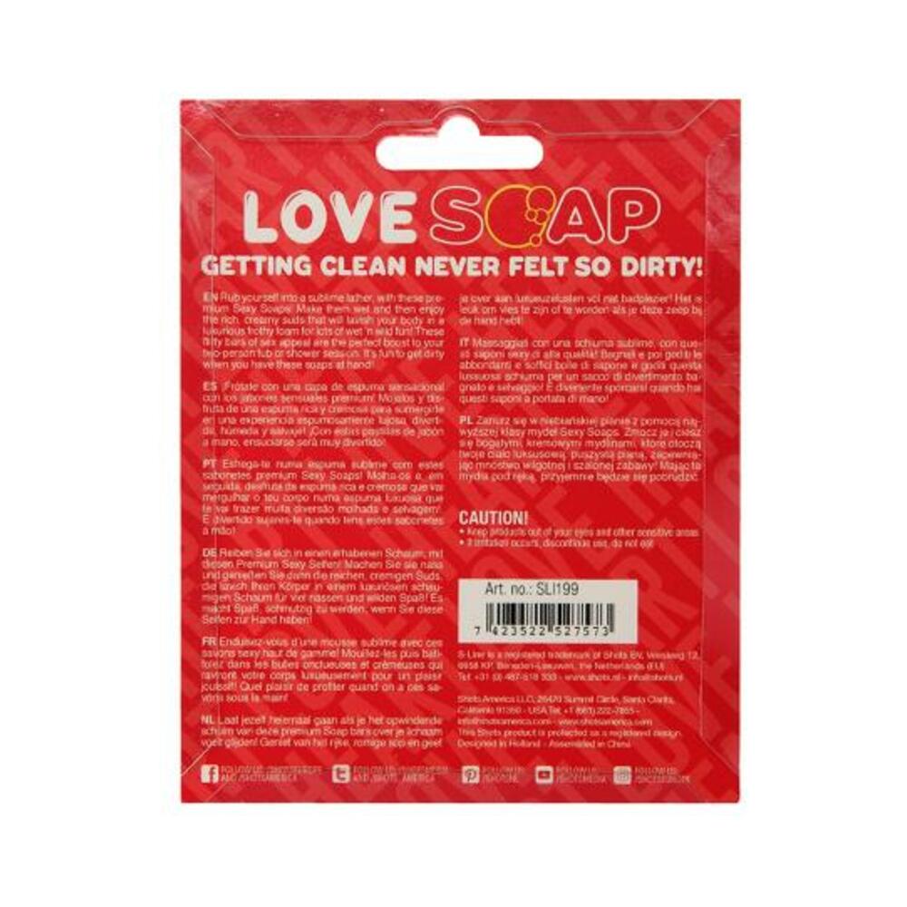 S-line Heart Soap - Love Heart - Rose Scented