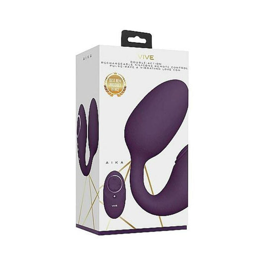 Vive Aika Pulse Wave Egg Purple