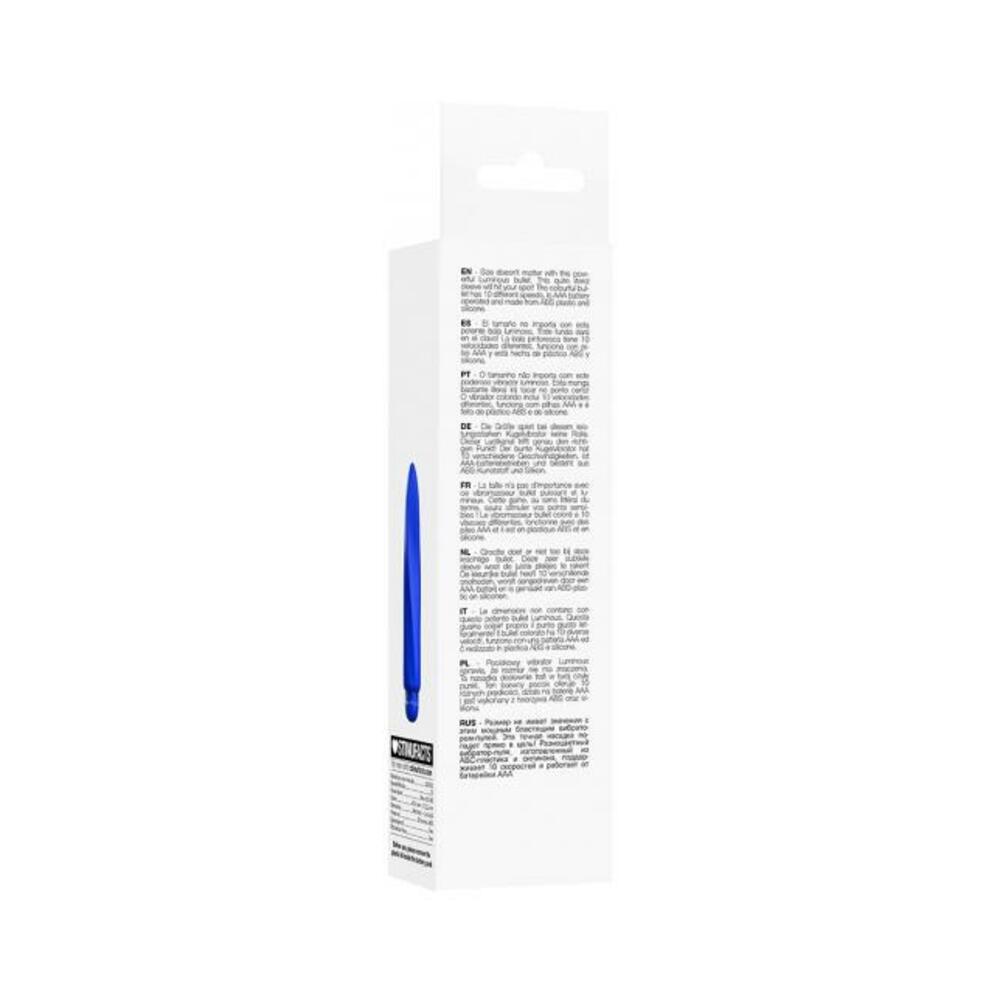 Luminous Myra Abs Bullet With Silicone Sleeve 10 Speeds Royal Blue