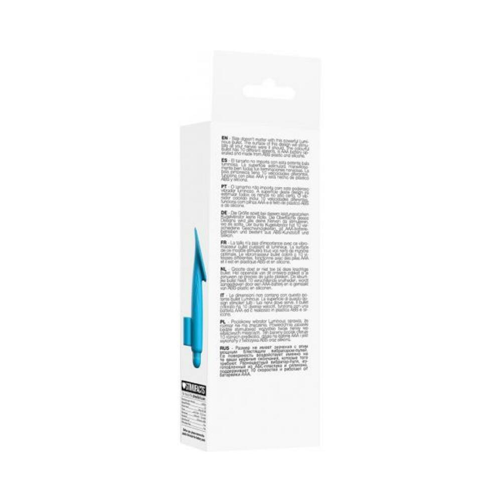 Luminous Thea Abs Bullet With Silicone Sleeve 10 Speeds Turquoise