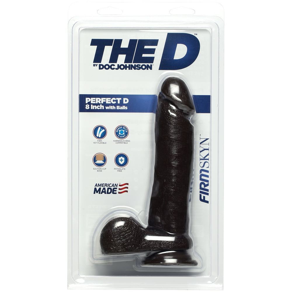 The D 8 Perfect D w/Balls - Chocolate