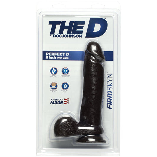 The D 8 Perfect D w/Balls - Chocolate