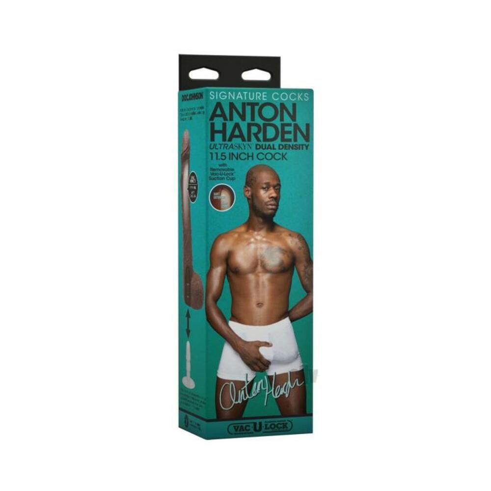 Signature Cocks Anton Harden 11 In. Ultraskyn Cock With Removable Vac-u-lock Suction Cup