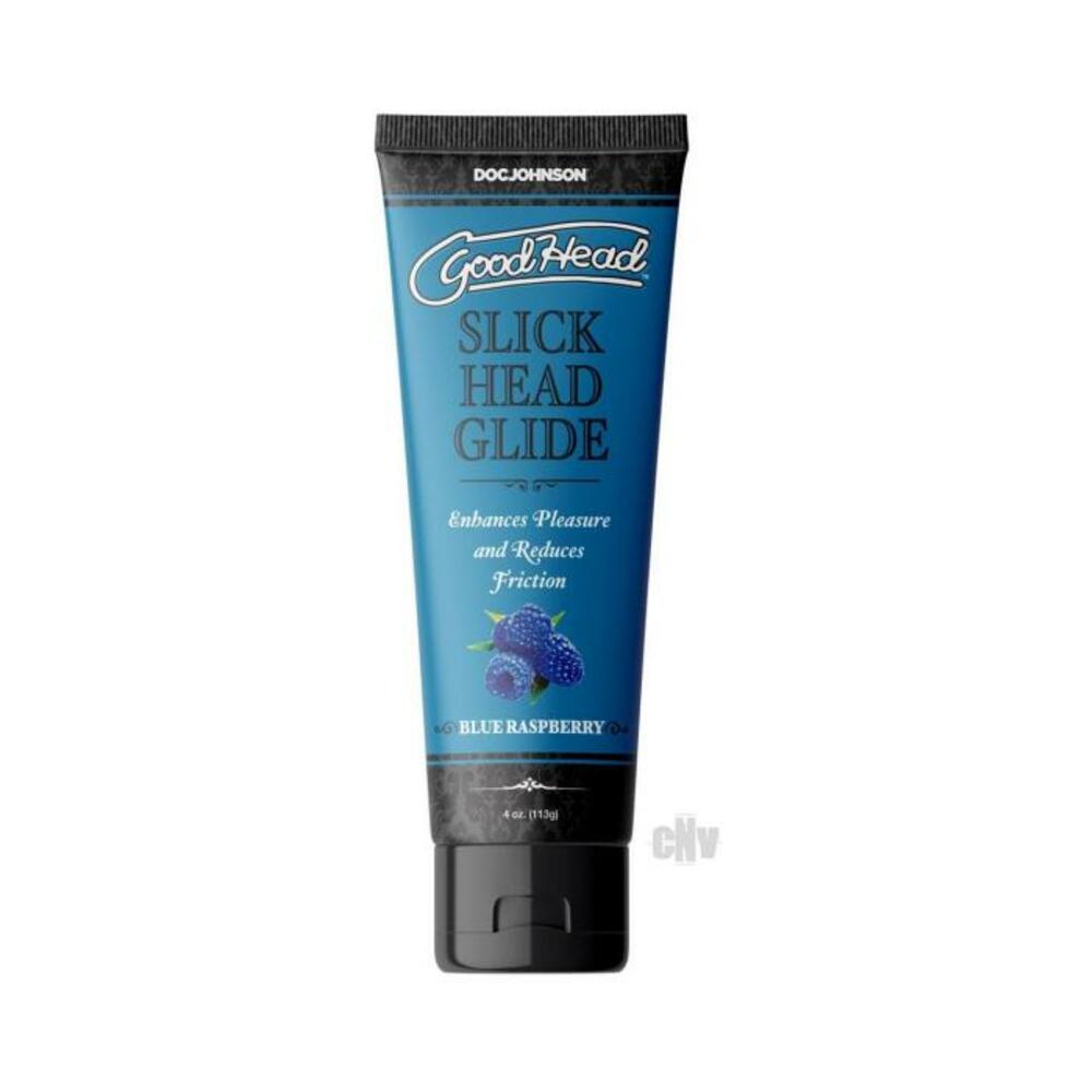 Goodhead Slick Head Glide Blue Raspberry 4 Oz.