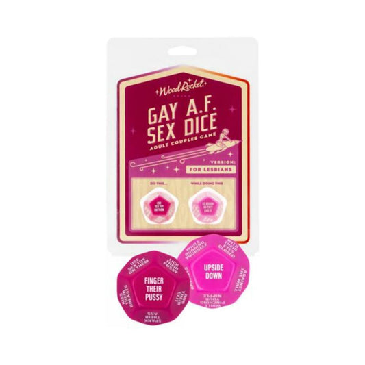 Gay Af Sex Dice: Lesbians