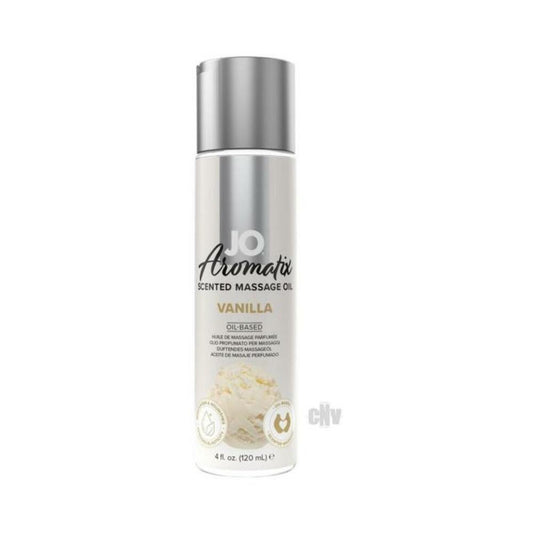 Jo Aromatix Vanilla Massage Oil 4 Oz.