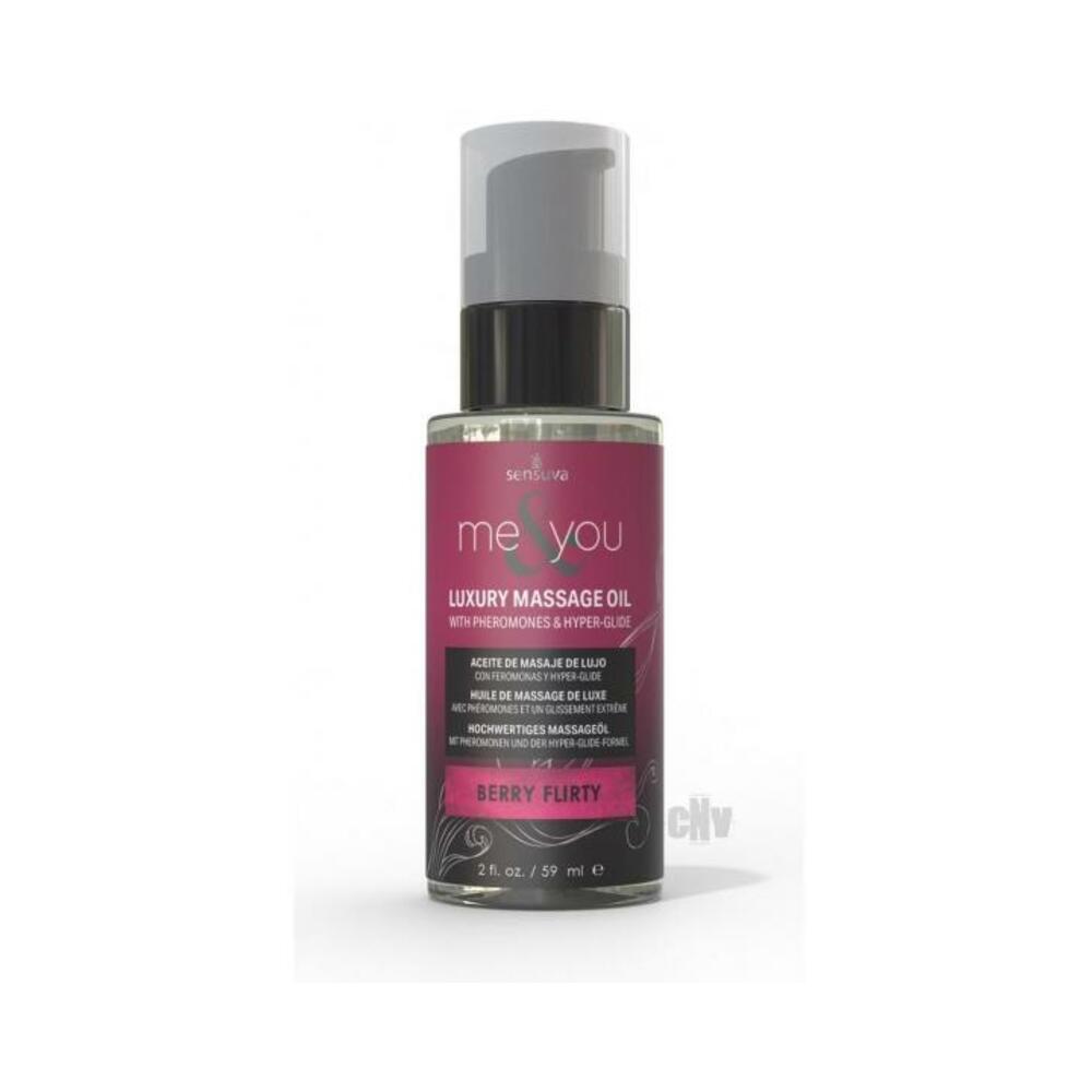 Me & You Massage Oil Berry Flirty 2 Oz