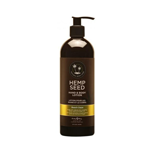 Hemp Seed Hand & Body Lotion Beach Daze 16 Oz.
