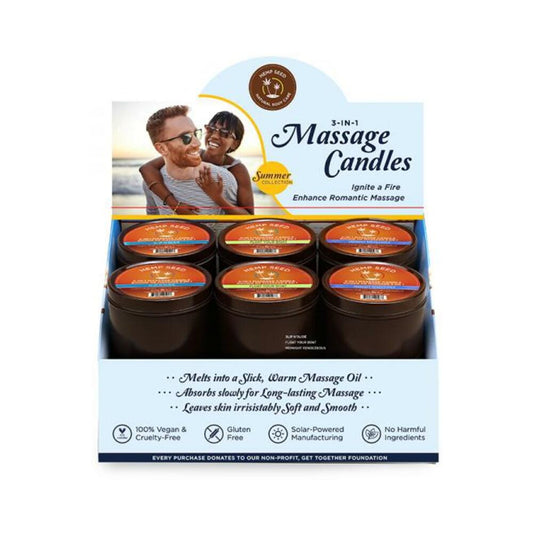 Eb Hemp Seed Summer Cable Display 12 Pieces