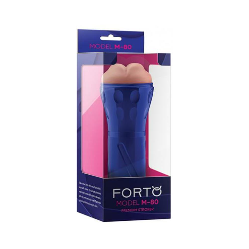 Forto Model M-80 Hard-side Mouth Masturbator - Light