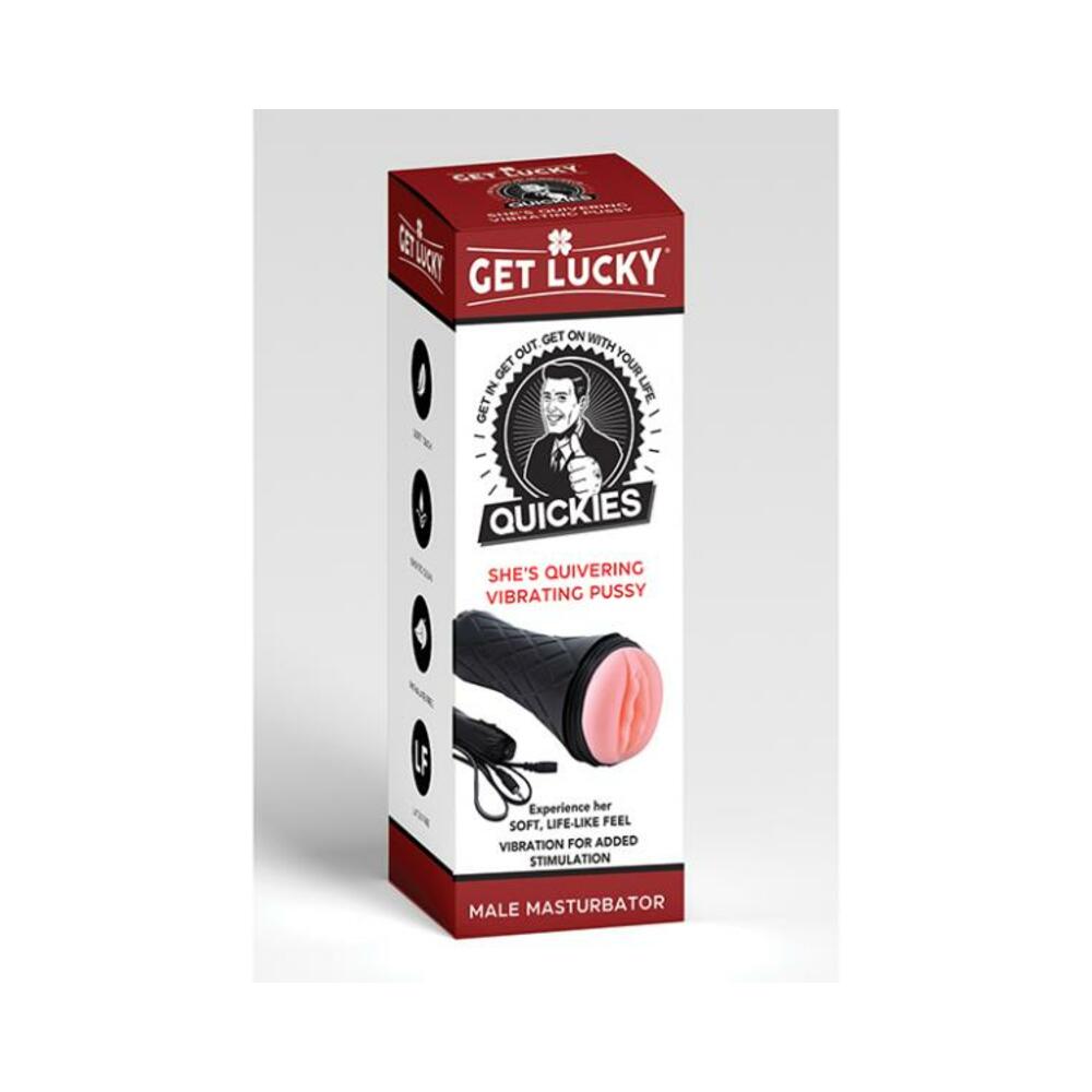 Get Lucky Quickies She's Quivering Vibrating Pussy Masturbator