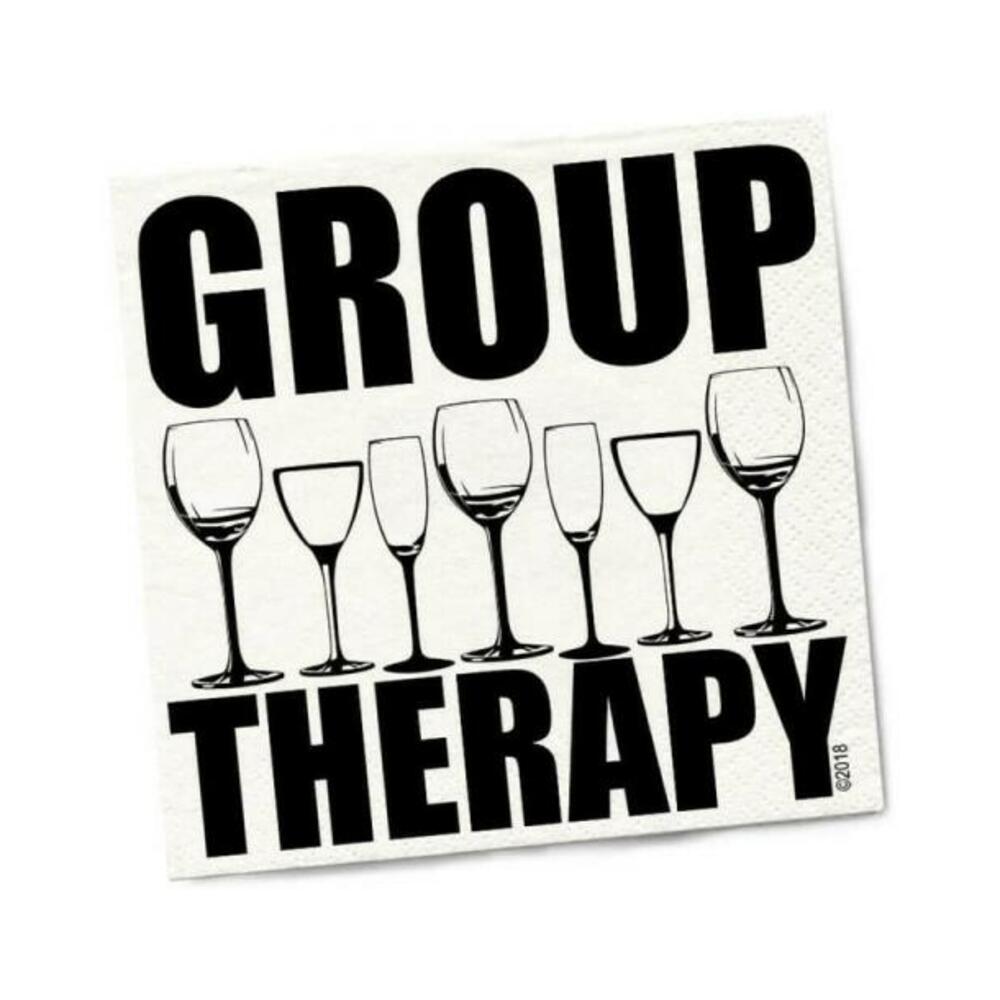 Twisted Wares Group Therapy Napkins 20-pack