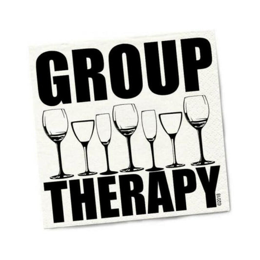 Twisted Wares Group Therapy Napkins 20-pack