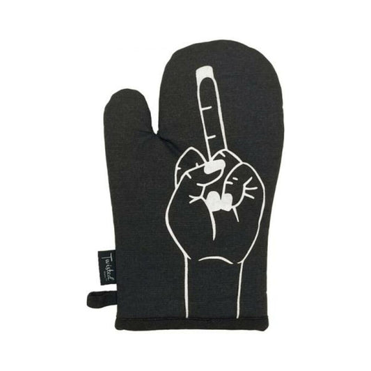 Twisted Wares Middle Finger Oven Mitt