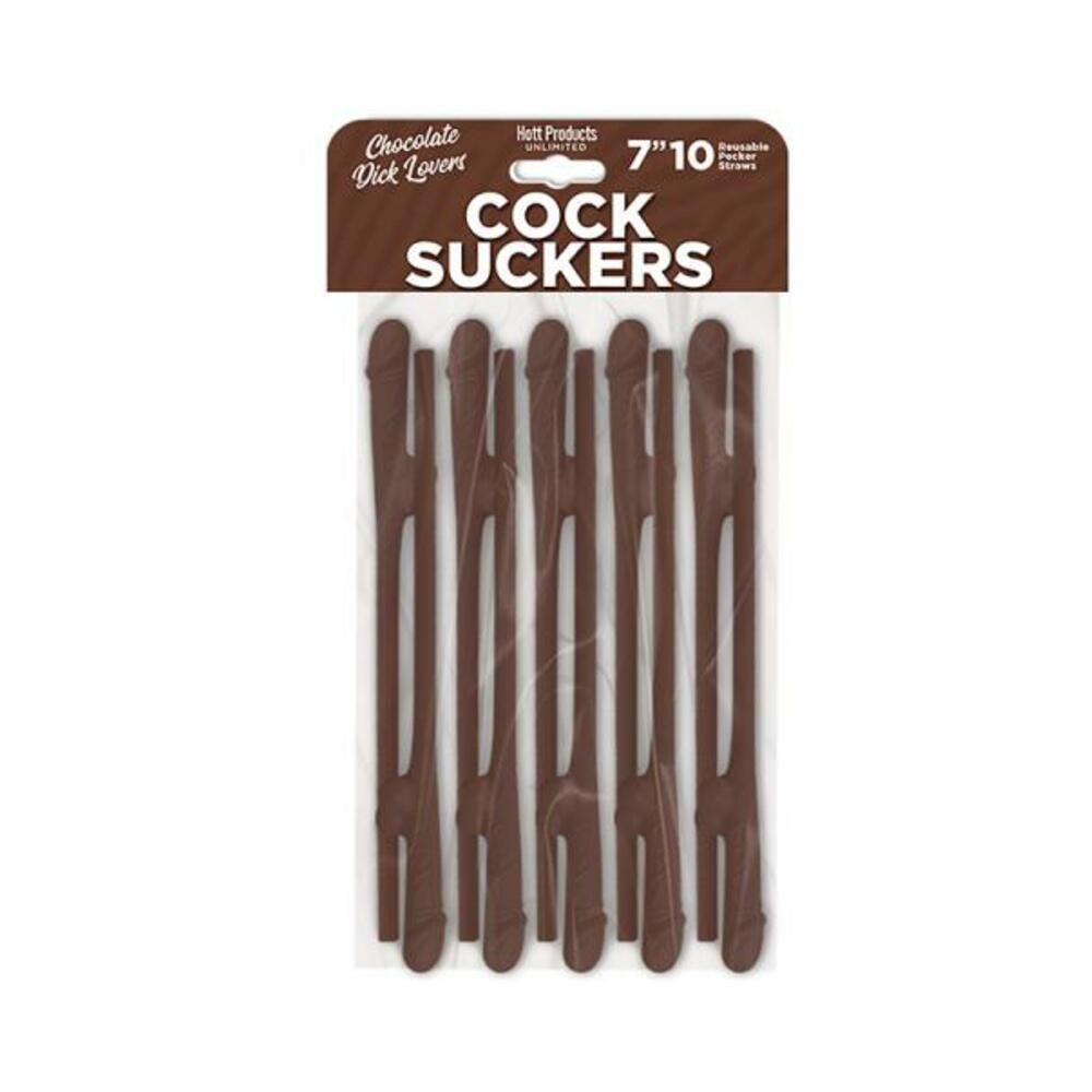 Skins Pecker Straws Chocolate Lovers (10-pack)