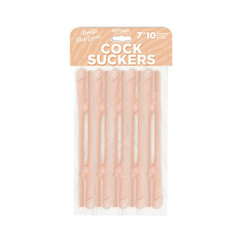 Skins Pecker Straws Vanilla Lovers (10-pack)