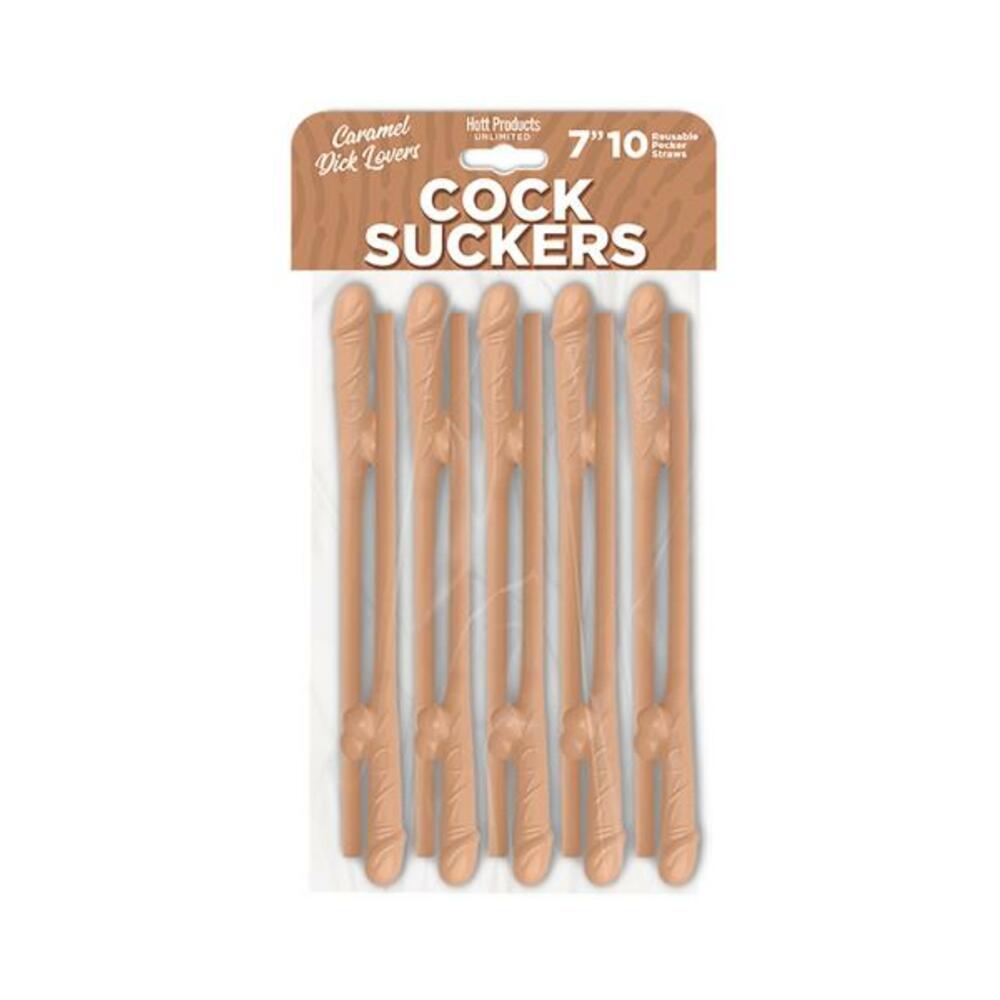 Skins Pecker Straws Caramel Lovers (10-pack)