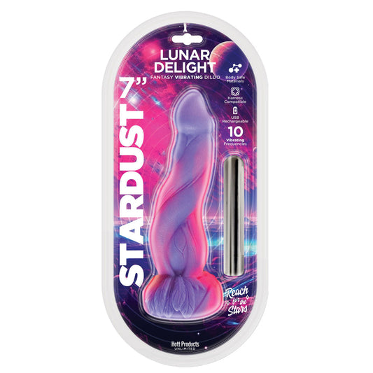 Stardust Lunar Delight 7" Vibe Dildo