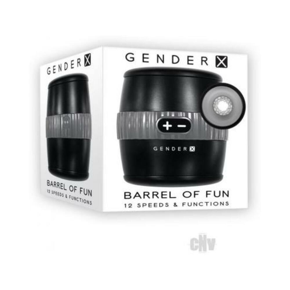 Gender X Barrel Of Fun Stroker Black