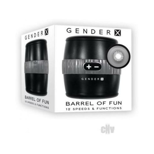 Gender X Barrel Of Fun Stroker Black